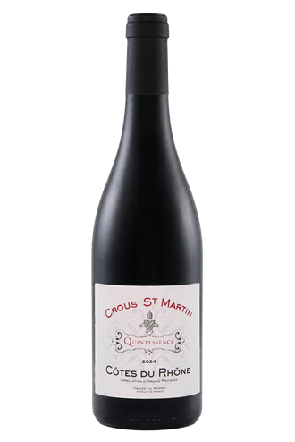 2024 Cotes du Rhone Reserve Quintessence  - Crous St. Martin
